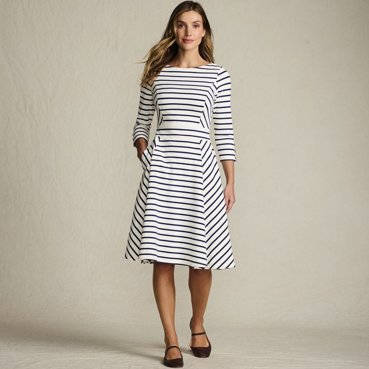 Women's Starfish 3/4 Sleeve Dress