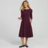 Women's Starfish 3/4 Sleeve Dress, Front
