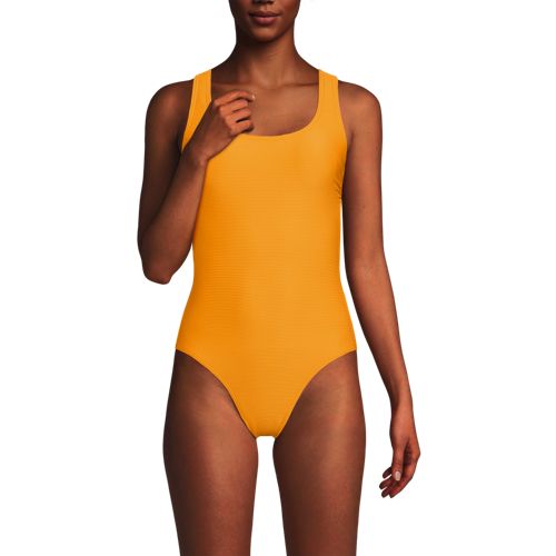 Women's Tugless Ribbed X-Back One Piece Swimsuit - image 3