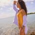 Women's Tugless Ribbed X-Back One Piece Swimsuit, alternative image