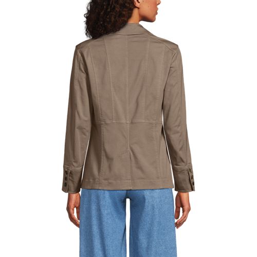 Women's Cool Fade Feminine Utility Jacket, Back