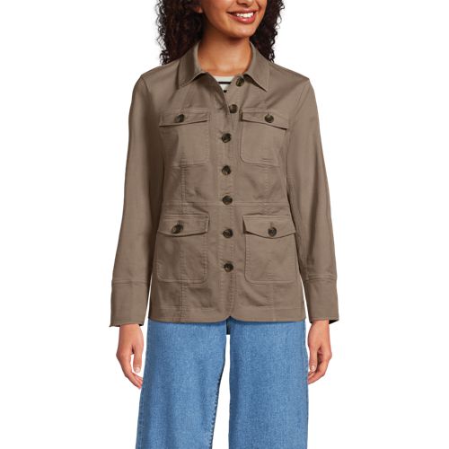 Women's Cool Fade Feminine Utility Jacket, Front