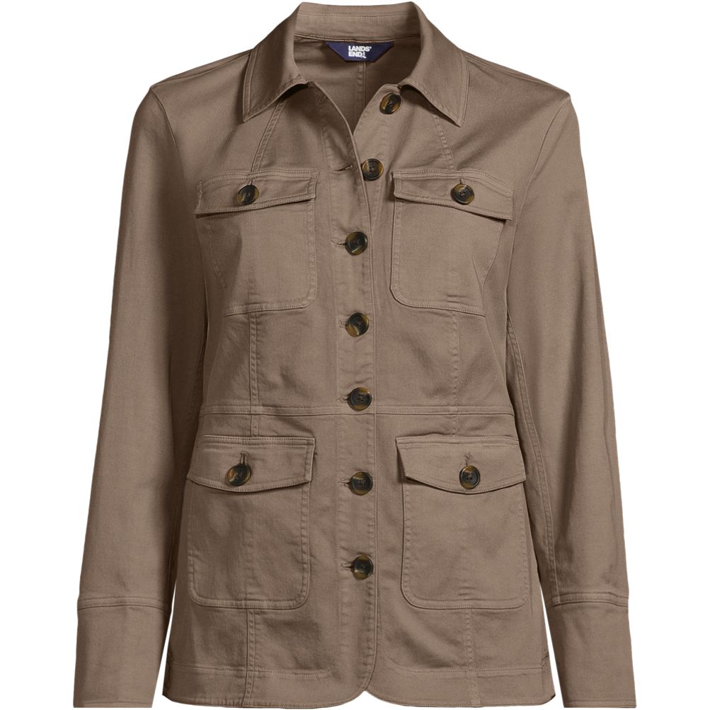 Women's Cool Fade Feminine Utility Jacket | Lands' End