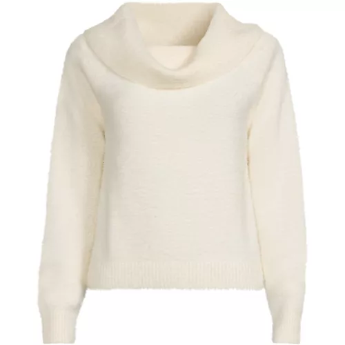 Women's Plus Size Eyelash Off Shoulder Sweater, alternative image