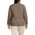 Women's Plus Size Cool Fade Feminine Utility Jacket, Back