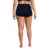 Women's Plus Size Tugless High Waisted Swim Boy Shorts, Back