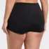 Women's Plus Size Tugless High Waisted Swim Boy Shorts, Back
