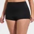 Women's Plus Size Tugless High Waisted Swim Boy Shorts, Front