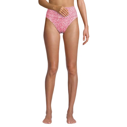 Women's Tugless High Waisted Bikini Bottoms, Front