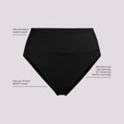 Women's Tugless High Waisted Bikini Bottoms