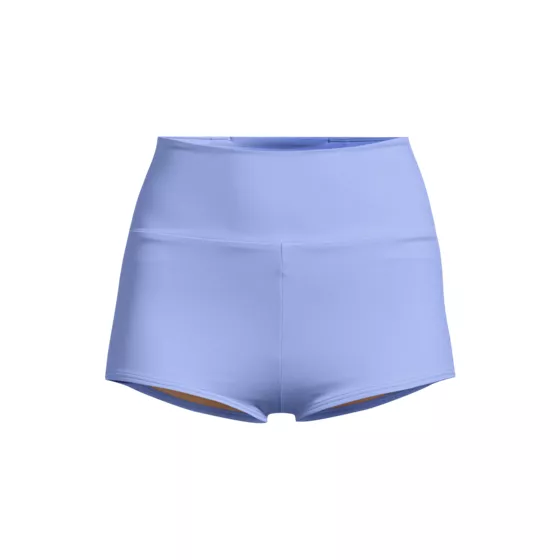 Women's Plus Size Tugless High Waisted Swim Boy Shorts - primary