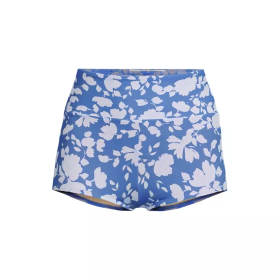 Women's Plus Size Tugless High Waisted Swim Boy Shorts - primary
