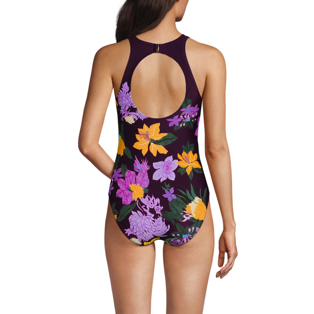 One Piece Swimsuit Lands End Bathing Suit Sale Women's Tugless