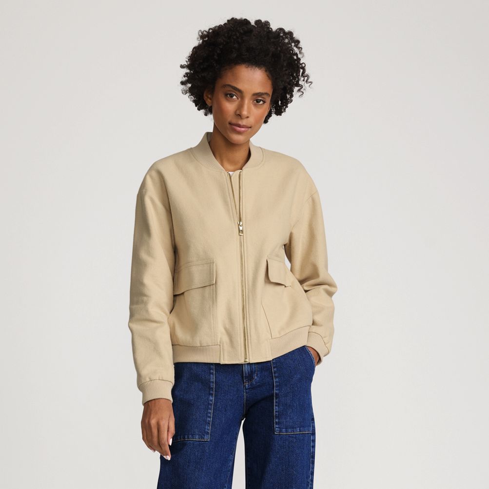 Women's Bomber Jacket | Lands' End
