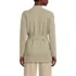 Women's Petite Fine Gauge Milano Belted Long Line Cardigan Sweater, Back