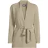 Women's Plus Size Fine Gauge Milano Belted Long Line Cardigan Sweater, Front