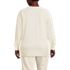 Women's Plus Size Drifter Varsity Vneck Relaxed Cardigan Sweater, Back