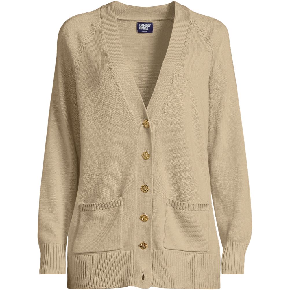 Women's Drifter Varsity Vneck Relaxed Cardigan Sweater