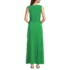 Women's Cotton Modal Sleeveless Tie Waist Maxi Dress, Back