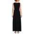 Women's Cotton Modal Sleeveless Tie Waist Maxi Dress, Back