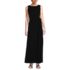 Women's Cotton Modal Sleeveless Tie Waist Maxi Dress, Front