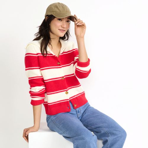 Women's Drifter Sailor Collar Cardigan - image 4
