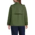 Women's Plus Size Trench Rain Jacket, Back