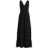 Women's Cotton Modal Embellished Trim Maxi Dress, Front