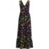 Women's Plus Size Cotton Modal Embellished Trim Maxi Dress, Front