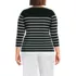 Women's Plus Size Mariner Jersey Boatneck Top, Back