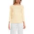 Women's Mariner Jersey Boatneck Top, Front