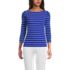 Women's Mariner Jersey Boatneck Top, Front