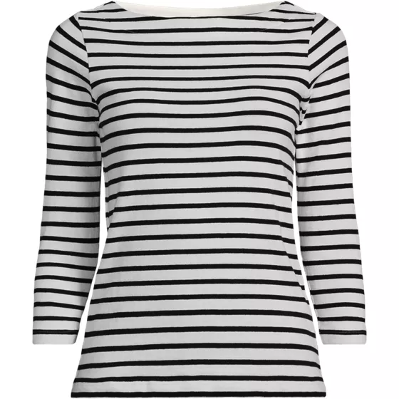 Women's Mariner Jersey Boatneck Top - primary