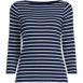 Women's Mariner Jersey Boatneck Top, Front