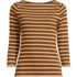 Women's Plus Size Mariner Jersey Boatneck Top, Front