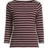 Women's Plus Size Mariner Jersey Boatneck Top, Front