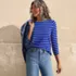 Women's Mariner Jersey Boatneck Top, alternative image