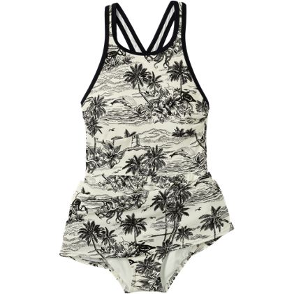Women's Tugless High Neck Swim Dress Swimsuit - image 4