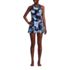 Women's Tugless High Neck Swim Dress Swimsuit, Front