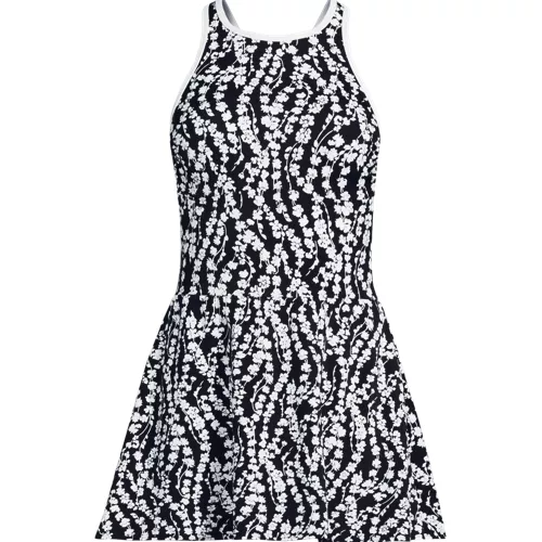 Women's Tugless High Neck Swim Dress Swimsuit, Front