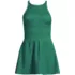 Women's Tugless High Neck Swim Dress Swimsuit, Front