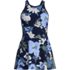 Women's Tugless High Neck Swim Dress Swimsuit, Front