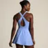 Women's Tugless High Neck Swim Dress Swimsuit, Back