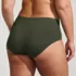 Women's Plus Size Mid Rise Classic Bikini Bottoms, Back