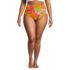 Women's Plus Size Pinchless High Waisted Bikini Bottoms, Front