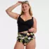 Women's Plus Size Pinchless High Waisted Bikini Bottoms, alternative image