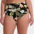 Women's Plus Size Pinchless High Waisted Bikini Bottoms, Front