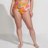 Women's Plus Size Pinchless High Waisted Bikini Bottoms, Front