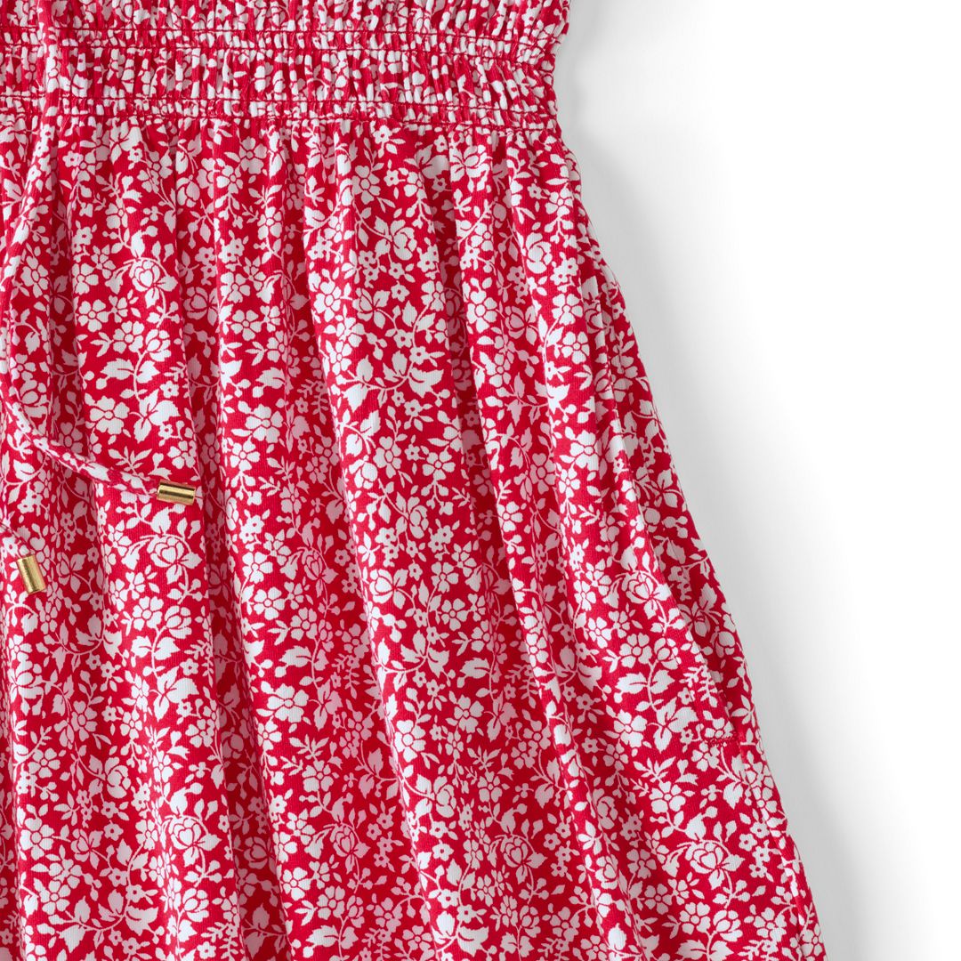 Women's Cotton Modal Smocked Waist Dress