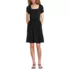 Women's Cotton Modal Smocked Waist Dress, Front